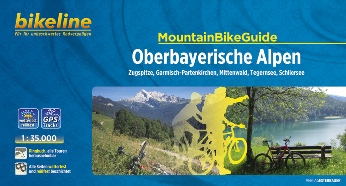 Bikeline Mountainbikeguide Oberbayerische Alpen | Esterbauer Verlag |