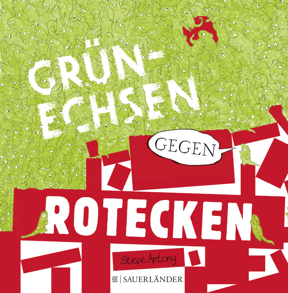 Grünechsen Gegen Rotecken | Steve Antony | Buch | 32 S. | Deutsch |