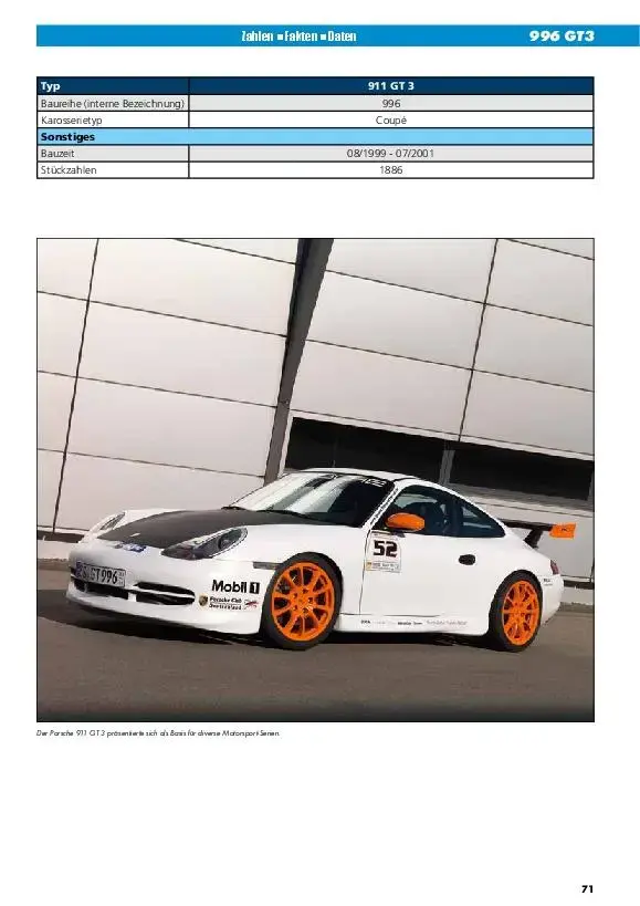 Das Porsche 911 Daten-Buch | Zahlen - Fakten - Daten | Stefan Schrahe | Buch - Bild 10 von 11